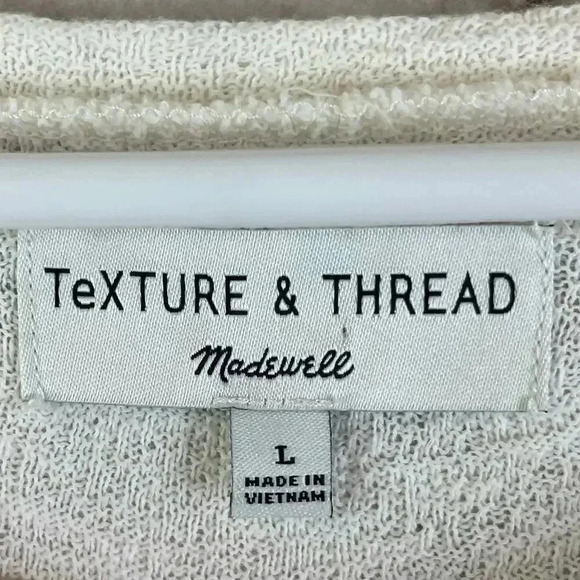 Texture & Thread by Madewell Puff ShoulderTop L - Picture 3 of 11